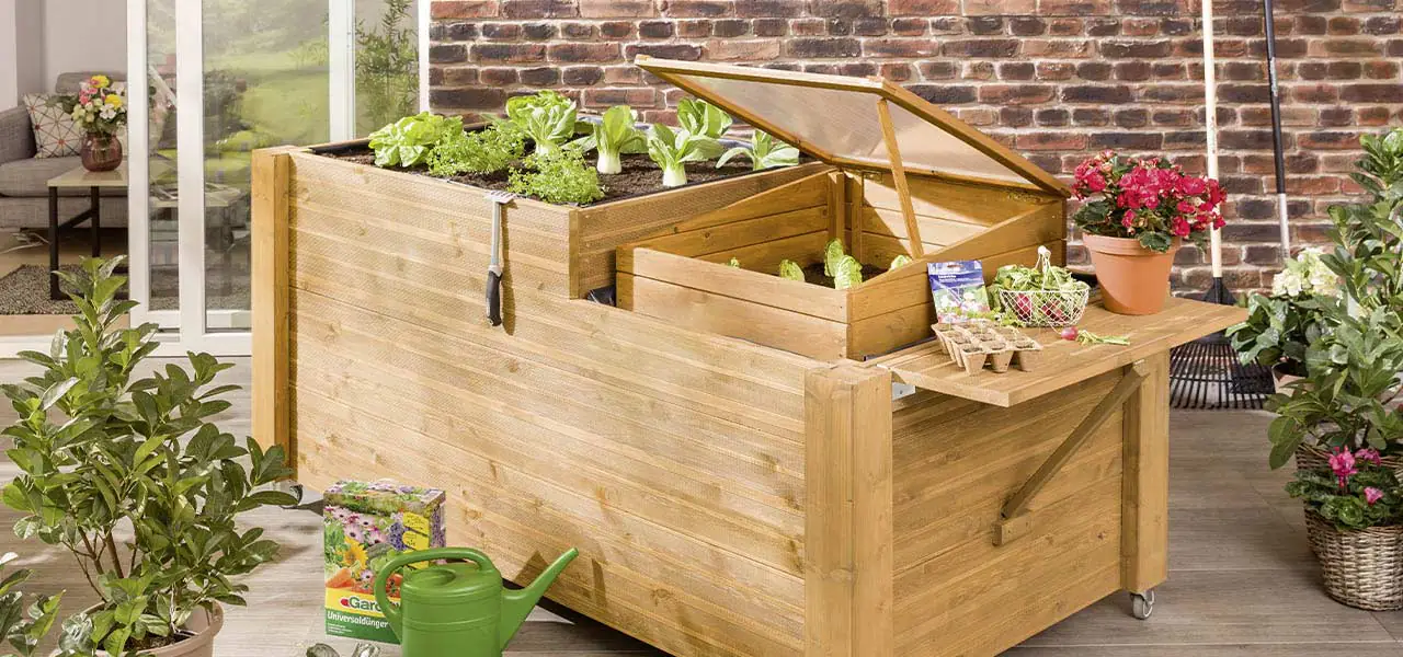 Postavte si vysoký záhon pro pohodlné pěstování zeleniny